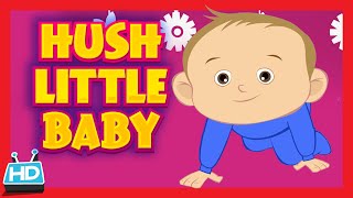 HUSH LITTLE BABY Lullaby Song  LULLABY with LYRICS [upl. by Platto]