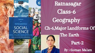 Major Landforms Of The Earth  Class6  Geography  Ch 6  Part2  Ratnasagar [upl. by Goode]