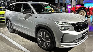 NEW Skoda Kodiaq Sportline 7SEAT 2024 20 TDI 4x4  Visual Review Exterior amp Interior [upl. by Kirima425]