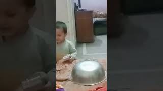 Hamdan ne adi raat ko bartan kyu bajaye minivlog cutebaby pots Mohammad Hamdan volgs [upl. by Post680]