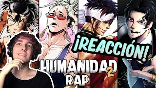 HUMANO GRAN RAP  Humanidad 2 Rap  Shuumatsu no Valkyrie  SoulRap ft Varios Artistas REACCIÓN [upl. by Hanafee309]