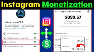 Instagram Monetization Eligibility In Hindi 2025  Instagram Ko Monetise Kaise Kare 2025  Part 1 [upl. by Evers916]