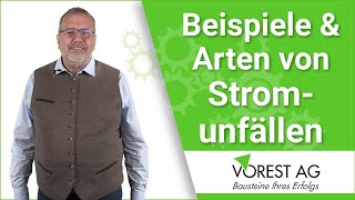 Stromunfälle Beispiele und Arten zur Elektrosicherheit [upl. by Tecil]