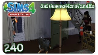 Der Hund brennt 240 Die Sims 4 Uni Generationsfamilie  Lets Play [upl. by Niliac]