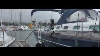 Halcyon Yacht Delivery  Beneteau First 477  Brittany to Hamble [upl. by Bryant]