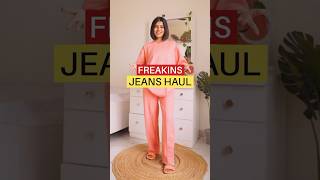 FREAKINS JEANS MINI HAUL jeans highwaisted highwaistedjeans jeanshacks [upl. by Adiasteb]