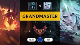 Grandmaster Match Super Karthus vs Super Viego  EUW server Patch 1419 [upl. by Amadus]