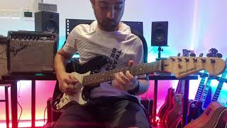 Selder stratocaster and Fender studio amp quick demo [upl. by Jackelyn]