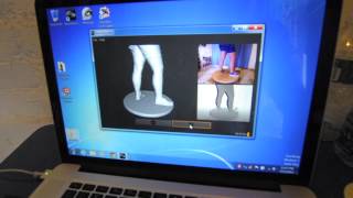 The ScanOTron 3000 3D Scanner with ReconstructMe Software [upl. by Akemit]