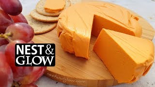 Smoked Cashew Vegan Cheese Recipe  Slices Grates and Melts no music [upl. by Notfa372]