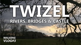 A walk at Twizel along the Till to the Tweed passing 2 bridges and a Castle along the way VLOG3 [upl. by Enamart]