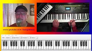 HowTo Play Silhouettes On The Shade on your electronic keyboard [upl. by Ahrat]