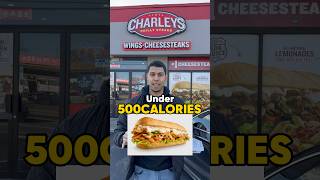 Charleys Cheesesteak LOW CALORIE HIGH PROTEIN Meal 🍽️ diet shorts [upl. by Sair]