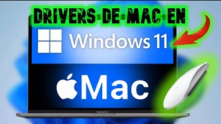 💯👉 Como INSTALAR los DRIVERS DE MAC en WINDOWS 11  Solucionar el scroll de MAGIC MOUSE en WINDOWS [upl. by Arvo]