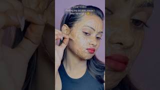 Peeling mask for brightening Skin  skincare glowingskin shorts skincaretips shortvideo [upl. by Py106]