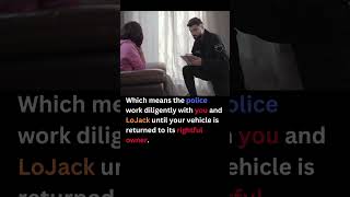 LoJack is the only vehicle theft protection system thats integrated with law enforcement [upl. by Bainbridge]