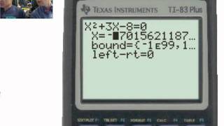 How to use the SOLVER function on a TI84 [upl. by Yruama]