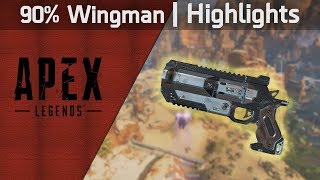 Apex Legends  90 Wingman ONLY  Highlights 1 [upl. by Gannon]