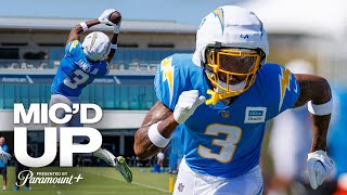 Micd Up Derwin James At 2024 Training Camp  LA Chargers [upl. by Helen]