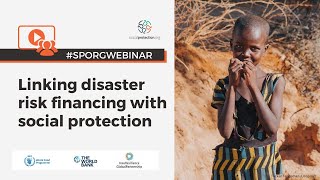 Linking disaster risk financing with social protection [upl. by Jehu]