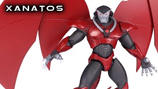 NECA ARMORED XANATOS Steel Clan Gargoyles Ultimate Action Figure Review [upl. by Anaiad]