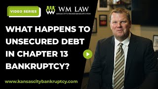 What Happens to Unsecured Debt in Chapter 13 Bankruptcy [upl. by Leese358]