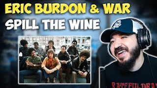 ERIC BURDON amp WAR  Spill The Wine  FIRST TIME REACTION [upl. by Aubree]