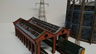 Modelux NGauge Single Road Engine Shedpart 1 [upl. by Thacher]