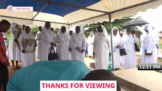 FUNERAL MASS OF SR MARIA ASSUMPTA OKEREKE HHCJ  SEAT OF WISDOM CHAPEL ERIAM [upl. by Tallu]