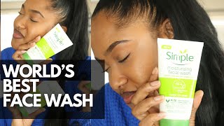 WORLDs BEST FACE WASH  Simple Moisturizing Facial Wash [upl. by Pru]