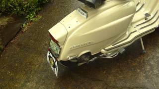 1963 Lambretta LI series 3 150175 completed restoration [upl. by Nosauq]