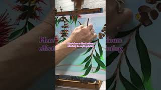 How to blend colours in acrylic painting [upl. by Forta]