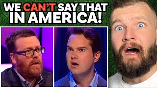 The Most OFFENSIVE Jokes EVER Told By British Comedians  American Reacts [upl. by Kaja166]