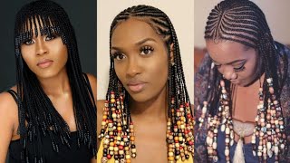 braids with beads compilation 2024 [upl. by Takeshi340]