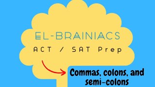 SAT Test prep  Writing and Language commas colons and semicolons [upl. by Lopez497]