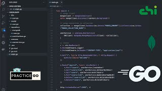 Create Golang Application using chi and mongodb in 1 hour Step by step tutorial [upl. by Dyche686]