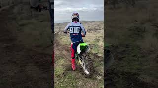 Warming Up an Original 1998 KX250 2Stroke Before Ripping It [upl. by Li]