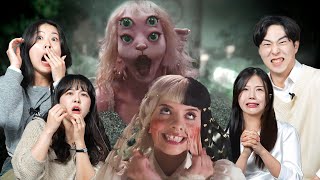 Koreans React To Melanie Martinez For The First Time Death Dollhouse Mad Hatter  KATCHUP [upl. by Tolley]