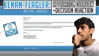 THE KENANFLAGLER BUSINESS SCHOOL APPLICATION walkthrough tips my reaction [upl. by Polk]