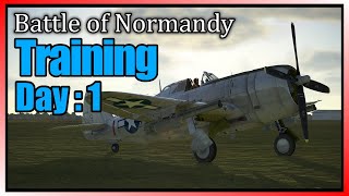 IL2 Battle of Normandy Training Day 1 [upl. by Nnayrrehs]