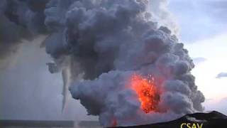 CSAV Hawaii Volcanic Eruption with Lightning [upl. by Jeramie]