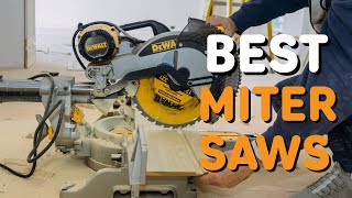 Best Miter Saws in 2024  Top 5 Miter Saws [upl. by Einafpets]