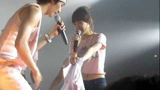 110611 Fancam Taeyeon Sorry Sorry  SMTOWN IN PARIS [upl. by Dupuis]