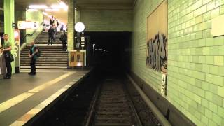 UBahn Berlin  U5 Führerstandsmitfahrt  Cab Ride Lichtenberg  Alexanderplatz im B2Zug [upl. by Yrod886]