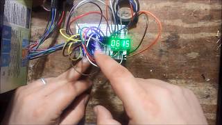 4 Digit 7 Segment LED with ATTINY85 plus 74HC595 [upl. by Adnahsed]