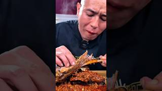 mukbang spicy ribs yummy [upl. by Waly]