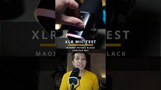 Raw mic test of Maono Pd100x Black UsbXlr Mic  using XLR connection [upl. by Alejandrina]