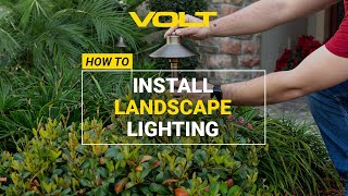 How to Install Low Voltage LED Landscape Lighting  Easy DIY Guide [upl. by Gabriell703]