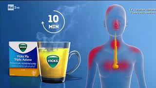 Pubblicita Vicks Flu Tripla Aziona e Medinait Uomini Fantastici  Dicembre 2018 [upl. by Siramad]