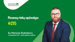 215 „Compensa Lifequot Lietuvos ir pasaulio finansų rinkų apžvalga  Marius Dubnikovas  2024 08 08 [upl. by Tolley]